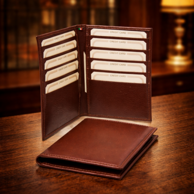 נרתיק לפספורט מעור חום איכותי נרתיק דרכון מעור איטלקי יוקרתי