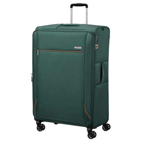 מזוודת 81 ס"מ לנסיעה ארוכה Samsonite Base-Breeze ירוקה עם גלגלים כפולים