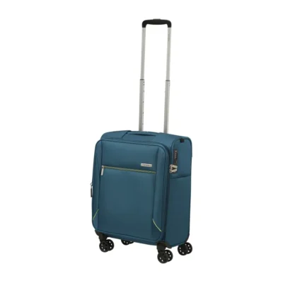 מזוודת Samsonite Base-Breeze 55 ס"מ בצבע כחול על גלגלים