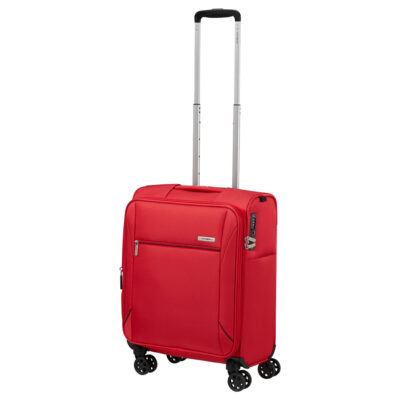 טרולי Samsonite Base Breeze אדום 20 אינץ' רך לעלייה למטוס