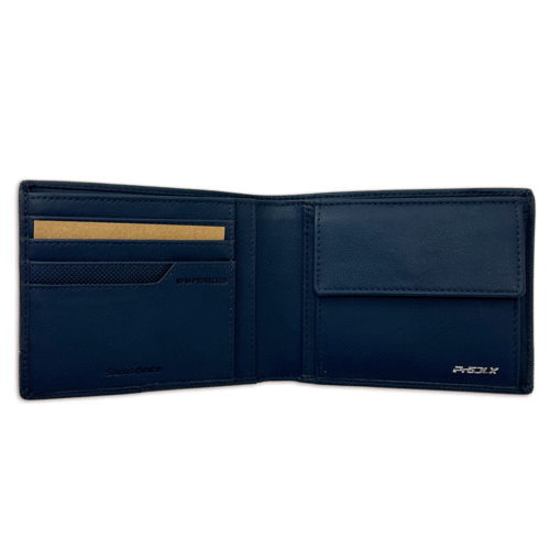 ⁦ארנק עור סמסונייט PRO-DLX 6 לגבר – יוקרה, סדר והגנת RFID kk321015⁩ – תמונה ⁦3⁩