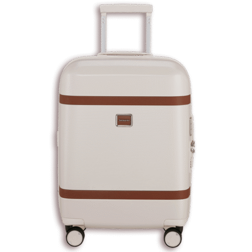 מזוודת Samsonite Image Spinner 55 ס״מ Ivory KQ505001 עם גלגלים שקטים ומנעול TSA