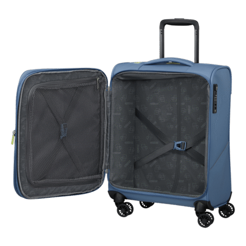 ⁦ME711104 מזוודת כבודת יד American Tourister SummerRide 55 טרולי⁩ – תמונה ⁦3⁩