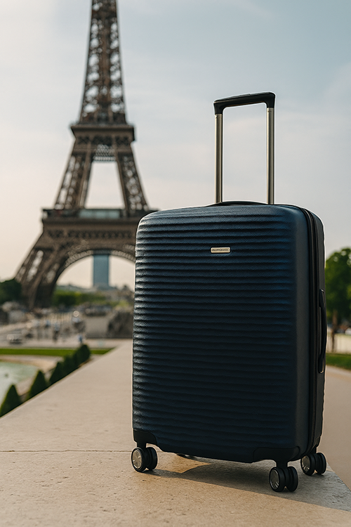 פריז צרפת מדריך למטייל – מזוודות Samsonite ו-American Tourister