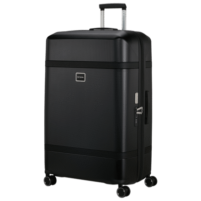 מזוודה קשיחה Samsonite Image XL במבט חזיתי עם ידית נשיאה מורמת