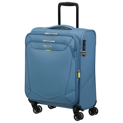 ⁦ME711104 מזוודת כבודת יד American Tourister SummerRide 55 טרולי⁩ – תמונה ⁦5⁩