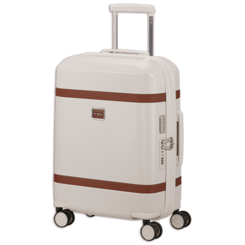 ⁦Samsonite Image Spinner 55cm Ivory KQ505001 – קבינה קלה, אלגנטית ומתרחבת⁩ – תמונה ⁦5⁩