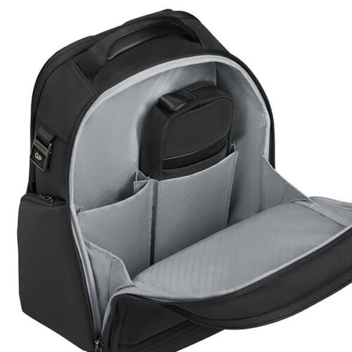 ⁦Samsonite Paralux 15.6: תיק הגב שמפגיש קיימות, ארגון מושלם וטכנולוגיה עמידה במים KT309001⁩ – תמונה ⁦7⁩
