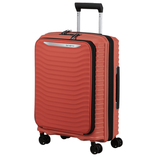 ⁦Samsonite Upscape Spinner 55cm Clay – טרולי יוקרתי לנשות עסקים KJ117007⁩ – תמונה ⁦6⁩