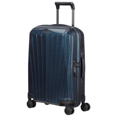 טרולי עסקים סמסונייט Major-Lite 55 ס״מ מזוודה כחולה יוקרתית Samsonite