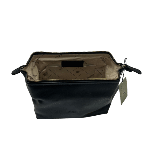 ⁦תיק רחצה מעור איטלקי יוקרתי לגבר (Old Angler Italy) 4110⁩ – תמונה ⁦4⁩