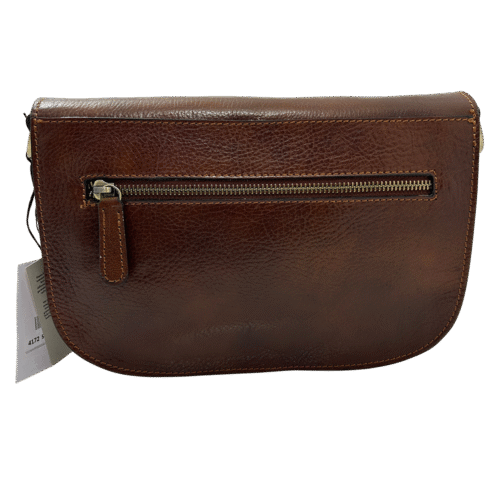 ⁦👜 תיק צד מעור איטלקי Old Angler – עיצוב יוקרתי, עבודת יד אמיתית ותוצרת איטליה 4172⁩ – תמונה ⁦2⁩