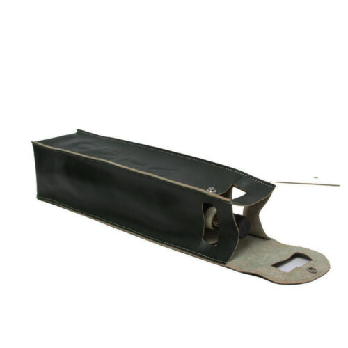 ⁦נרתיק יין מעור איטלקי ירוק כהה VINO – Old Angler Italy 556991VA⁩ – תמונה ⁦4⁩