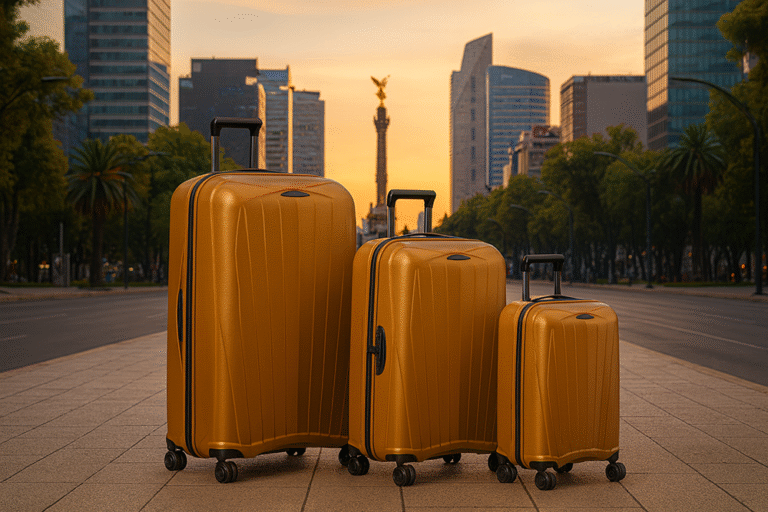 מזוודות סמסונייט בצבע זהב בעיר – השוואת הדגמים הטובים בעולם