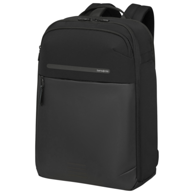 תיק גב סמסונייט למחשב נייד 17.3 אינץ’ Moderny שחור צדדי