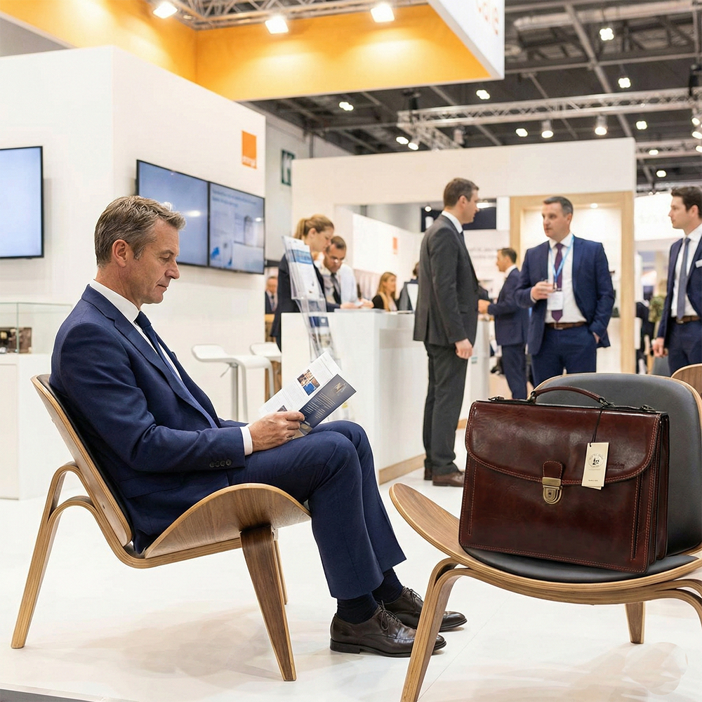 תיק מנהלים מעור איטלקי