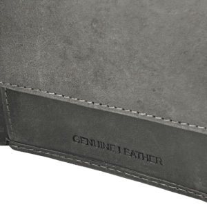 חותמת Genuine Leather – עור אמיתי באיכות גבוהה