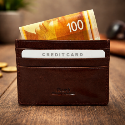 ארנק קטן לכרטיסים לגבר מעור איטלקי Full Grain – Rudi