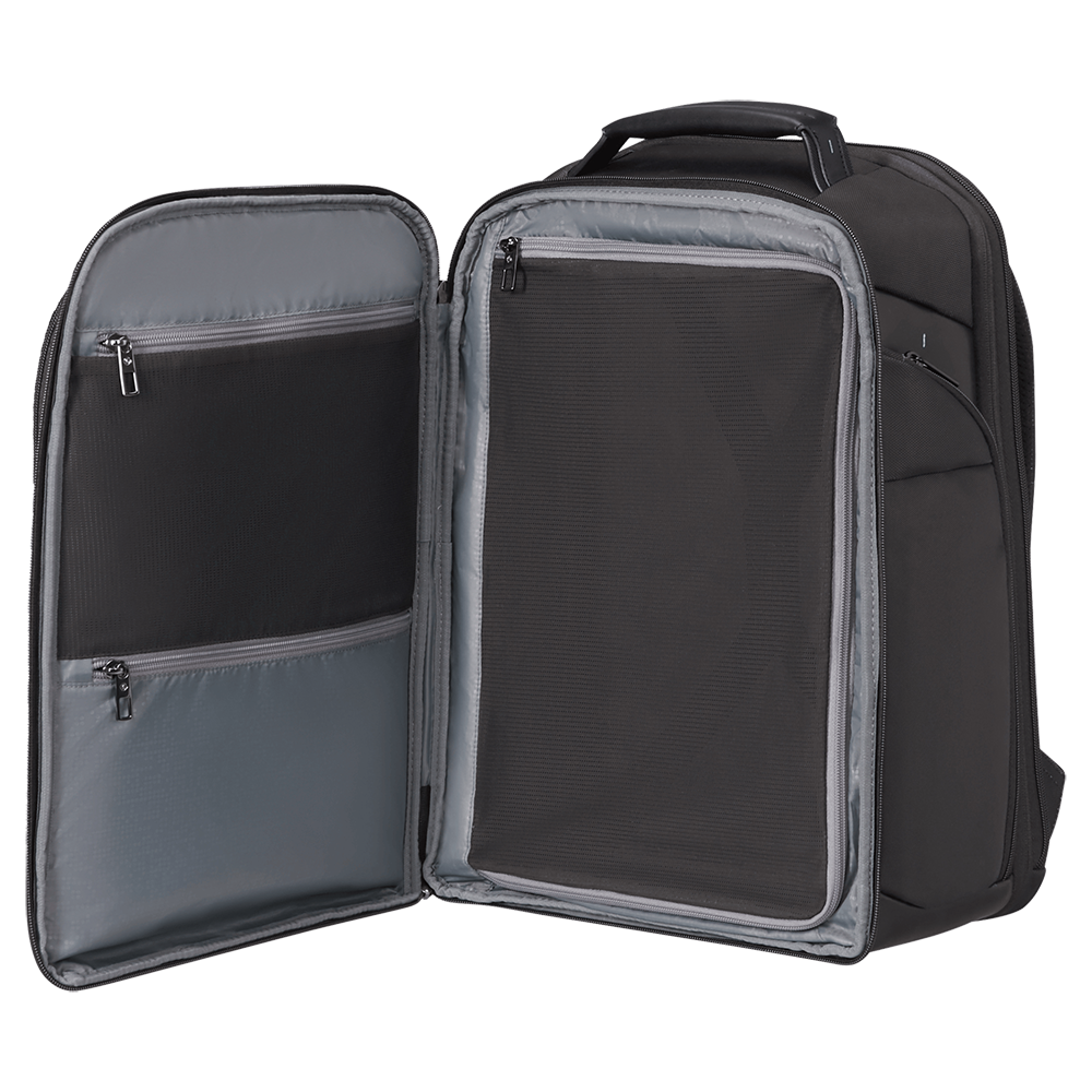 תיק גב סמסונייט למחשב 17.3 – מערכת גב מרופדת