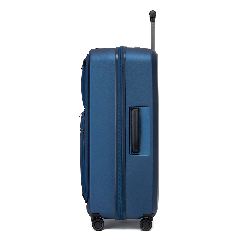 מזוודה קשיחה 28 אינץ לפתיחה קדמית מבט צד