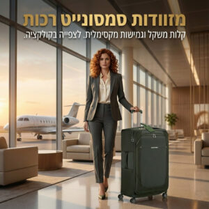 מזוודות סמסונייט רכות