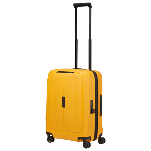 מזוודת סמסונייט עליה למטוס צהובה Essens חזית