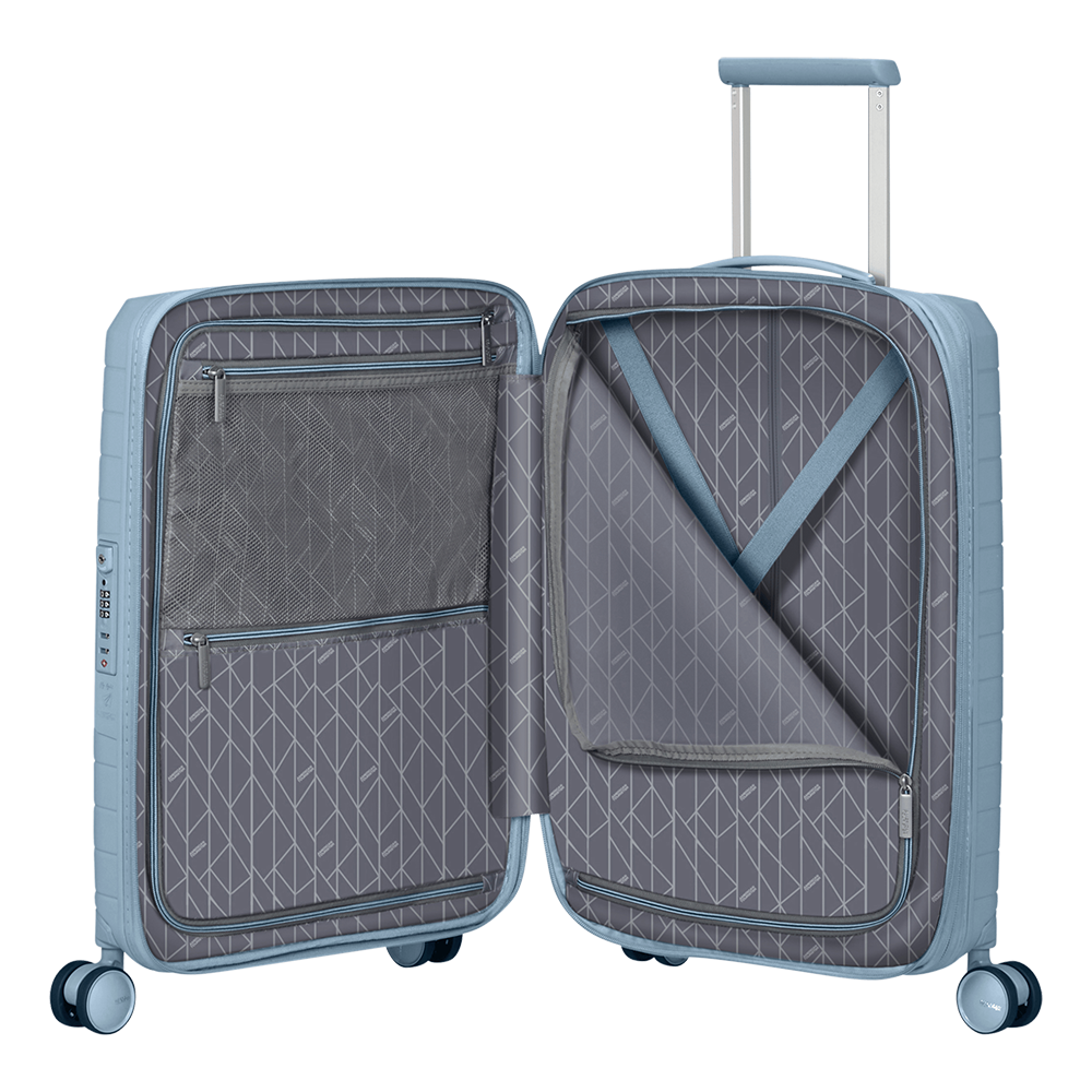 American Tourister FastForward סטיל בלו מבט קדמי