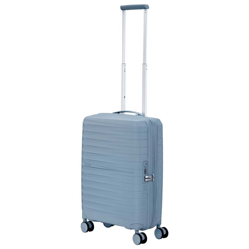 American Tourister FastForward סטיל בלו מבט מהצד