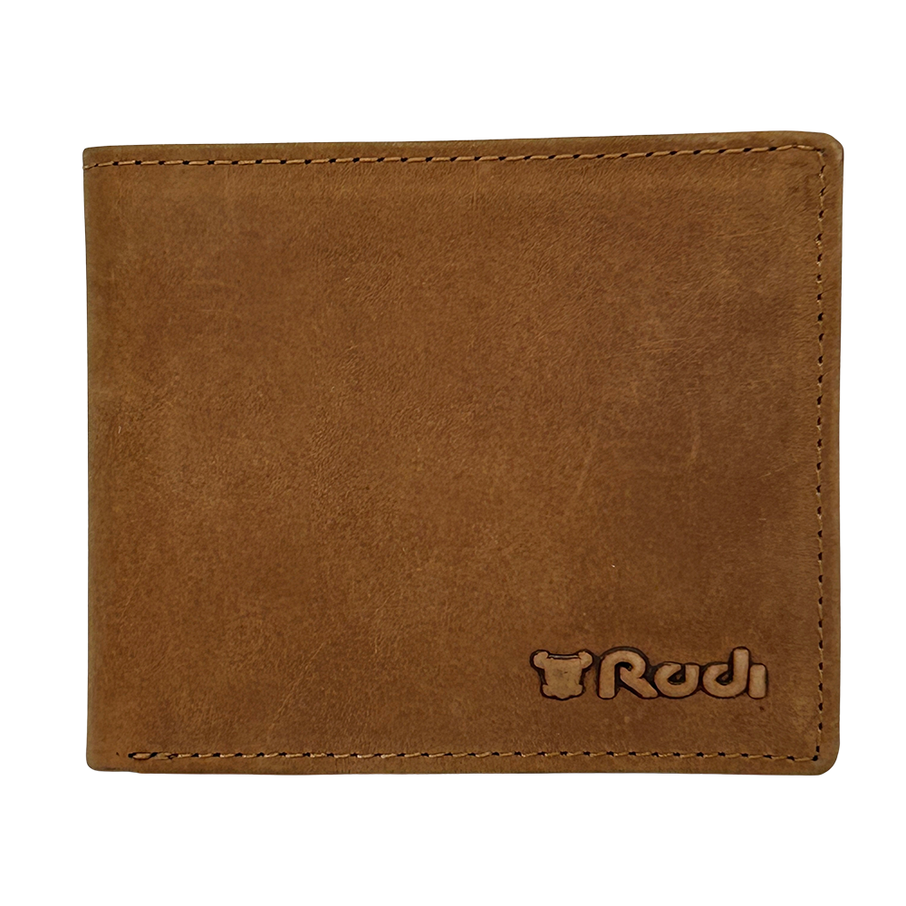 צד חיצוני של ארנק עור לגבר