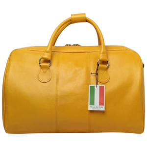 Old Angler Italy תיק נסיעות מעור איטלקי לגבר תוצרת איטליה Made in Italy