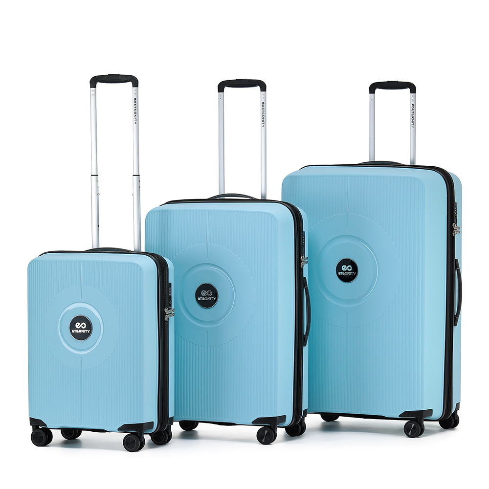 סט 3 מזוודות קשיחות Eternity Orlando צבע תכלת
