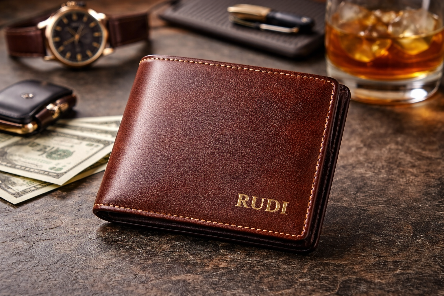 ארנק לגבר דק וקלאסי