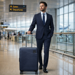 מזוודת קבינה Samsonite Intuo 55 סנטימטר מבט חזיתי