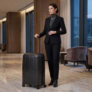 מזוודת סמסונייט לנוסעים חכמים