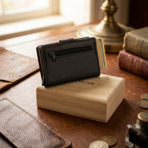 ארנק כרטיסים חכם מעור