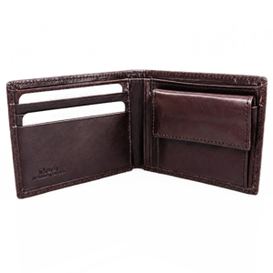 ארנק עור לגבר פנים הארנק תאים