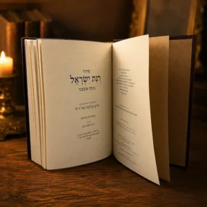 עמוד שער סידור רינת ישראל — נוסח אשכנז, מהדורה חדשה עמוד שער סידור רינת ישראל נוסח אשכנז — הרב שלמה טל מהדורה חדשה