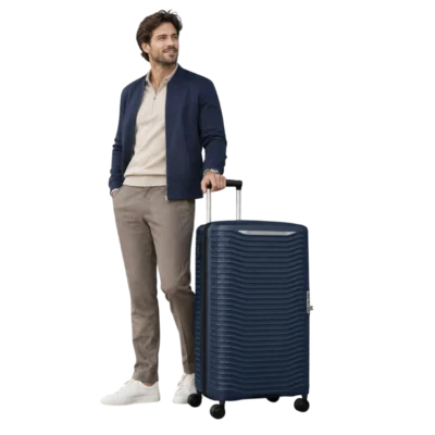 מזוודה 30 אינץ' קשיחה Samsonite Upscape 81 ס"מ בנסיעה