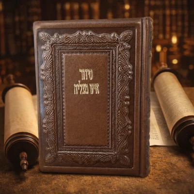 סידור איש מצליח עור מהודר
