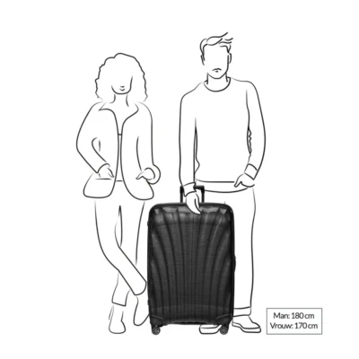 טרולי עלייה למטוס Samsonite C-Lite 55 ירוק מטאלי EXP