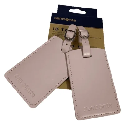 זוג תגי שם סמסונייט למזוודה Samsonite co190051