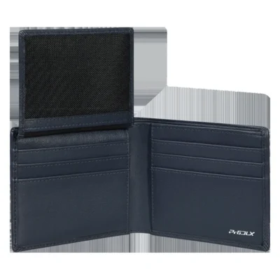ארנקי סמסונייט לגבר Samsonite Pro-DLX 6 עור כחול עם הגנת RFID KK321049