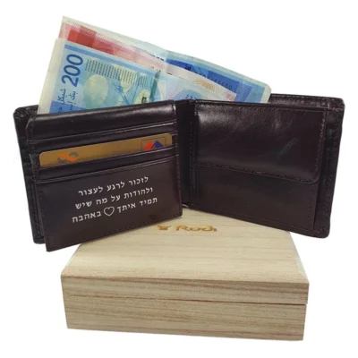 ארנק לגבר 3441 Rudi Original (100% עור אמיתי)