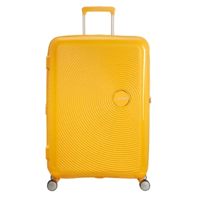 מזוודה גדולה American Tourister SoundBox 80 ס״מ צהובה 32G06009 (30")