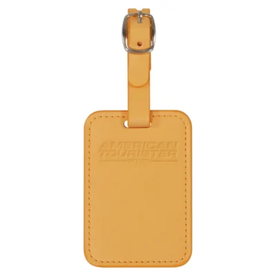 זוג תגי זיהוי למזוודה American Tourister כתום פפאיה