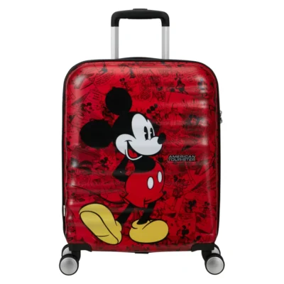 טרולי מיקי מאוס לילדים American Tourister Disney 53 ס"מ אדום