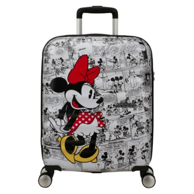 מזוודה קומיקס מיני מאוס קשיחה American Tourister 55 ס"מ