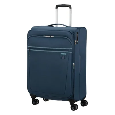 מזוודה בינונית אמריקן טוריסטר AeroSpin 69 ס"מ Stone Basalt