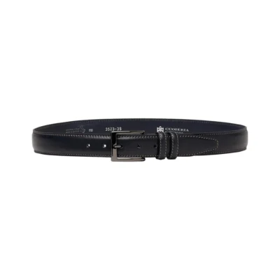 חגורה לגבר מעור איטלקי Cuoieria Fiorentina דגם DG3523G, כחול