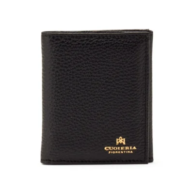 ארנק קטן לאישה מעור איטלקי Cuoieria Fiorentina Mini Wallet דגם D1029, שחור